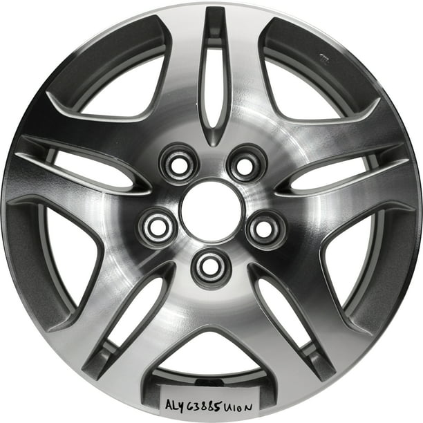 16x7 Inch New Steel Wheel Rim Fits 2005-2010 Honda Odyssey 5 Lug 16 Spokes